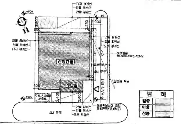 현대원룸 배치도 이미지